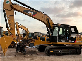 Used excavator