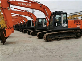 Used excavator