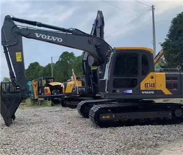 Used excavator