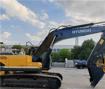 Used excavator