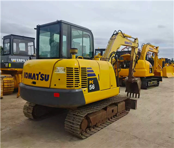 Used excavator